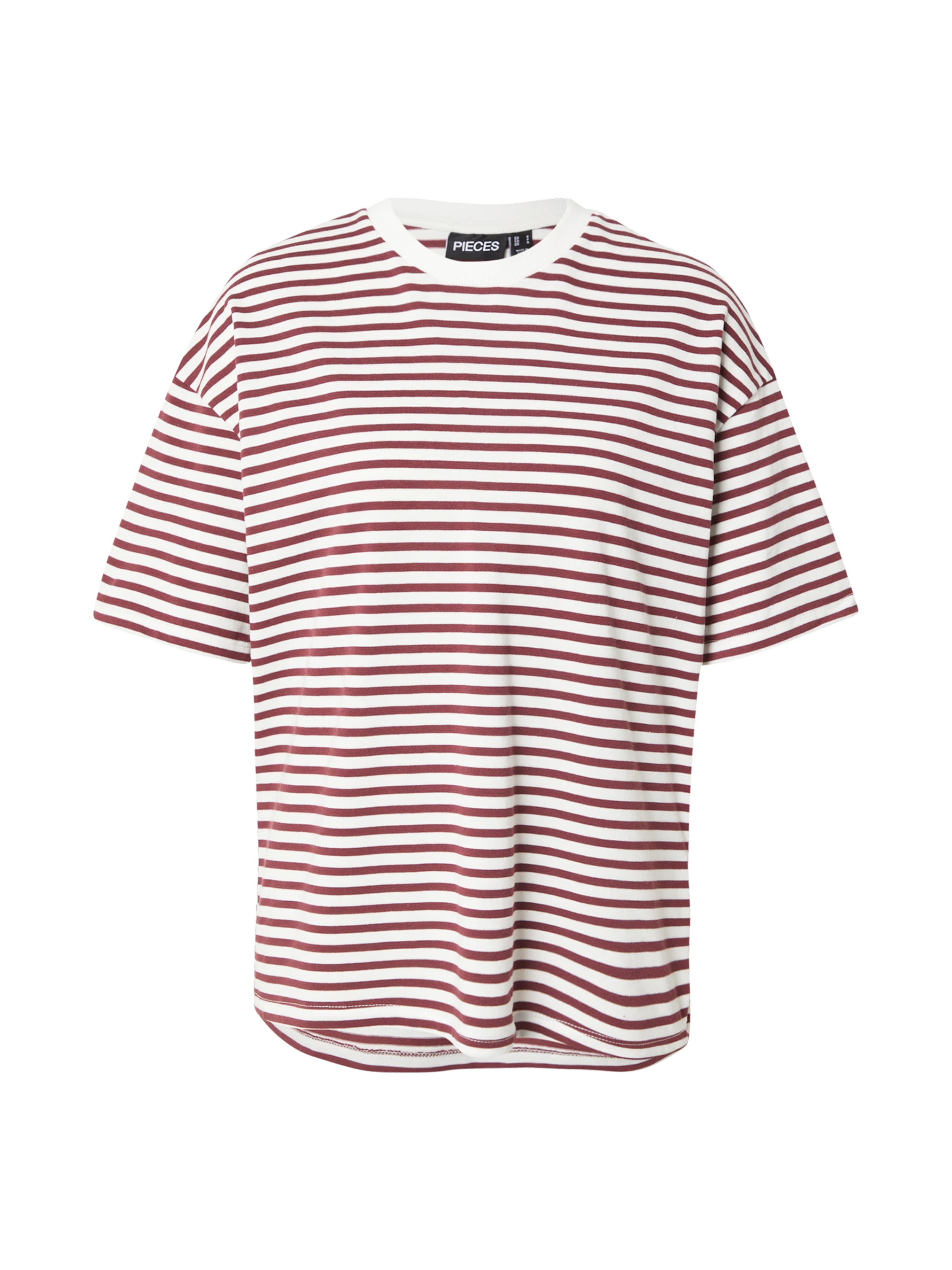 PIECES Shirts 'PCSADIE' i hvid: forside