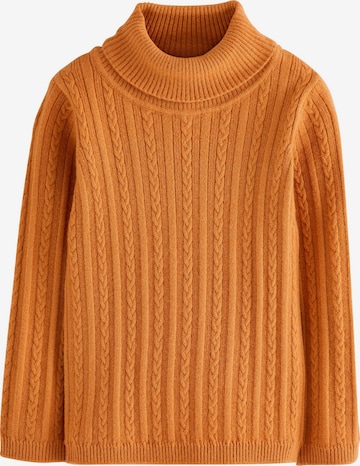 Pull-over Next en orange : devant