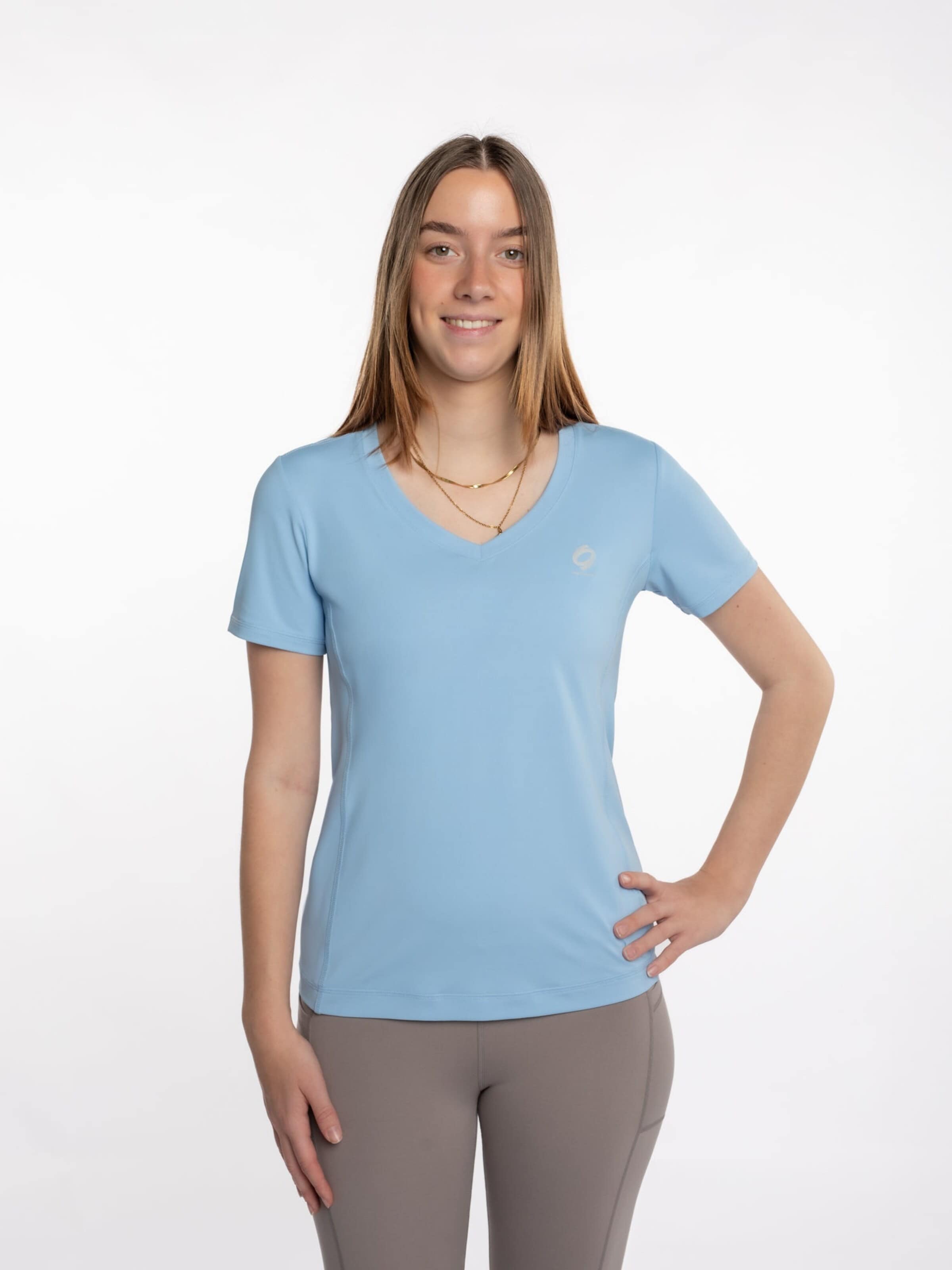 mymotus Performance shirt 'mymotus® ladies performance shirt, YW25' in Blue: front