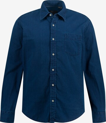 JP1880 Regular fit Button Up Shirt in Blue: front