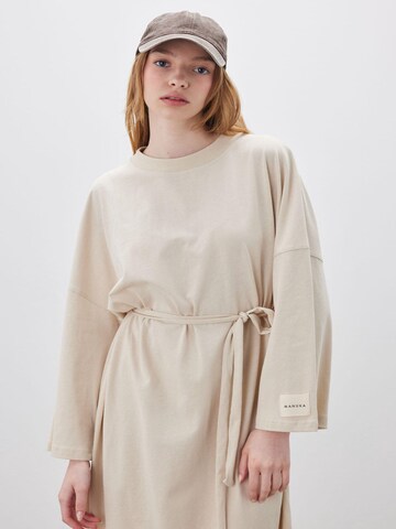MANUKA Dress in Beige: front