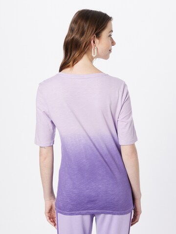 Soccx T-Shirt 'Konnichiwa' in Lila