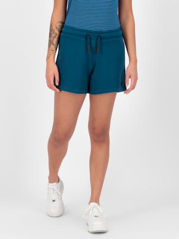 Alife and Kickin Loosefit Broek 'CleoAK' in Blauw: voorkant