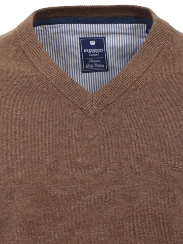 redmond Sweater 'Basic' in Brown