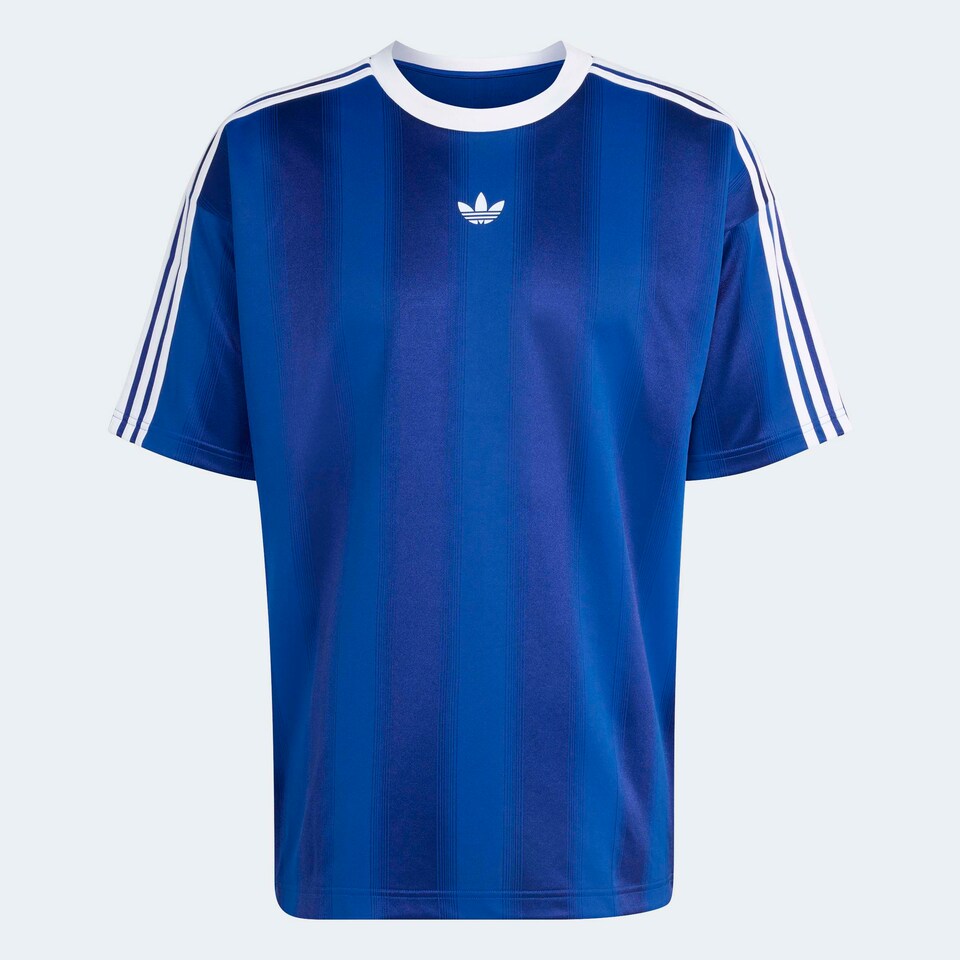 Tricou 'Adicolor' de la ADIDAS ORIGINALS pe albastru: față