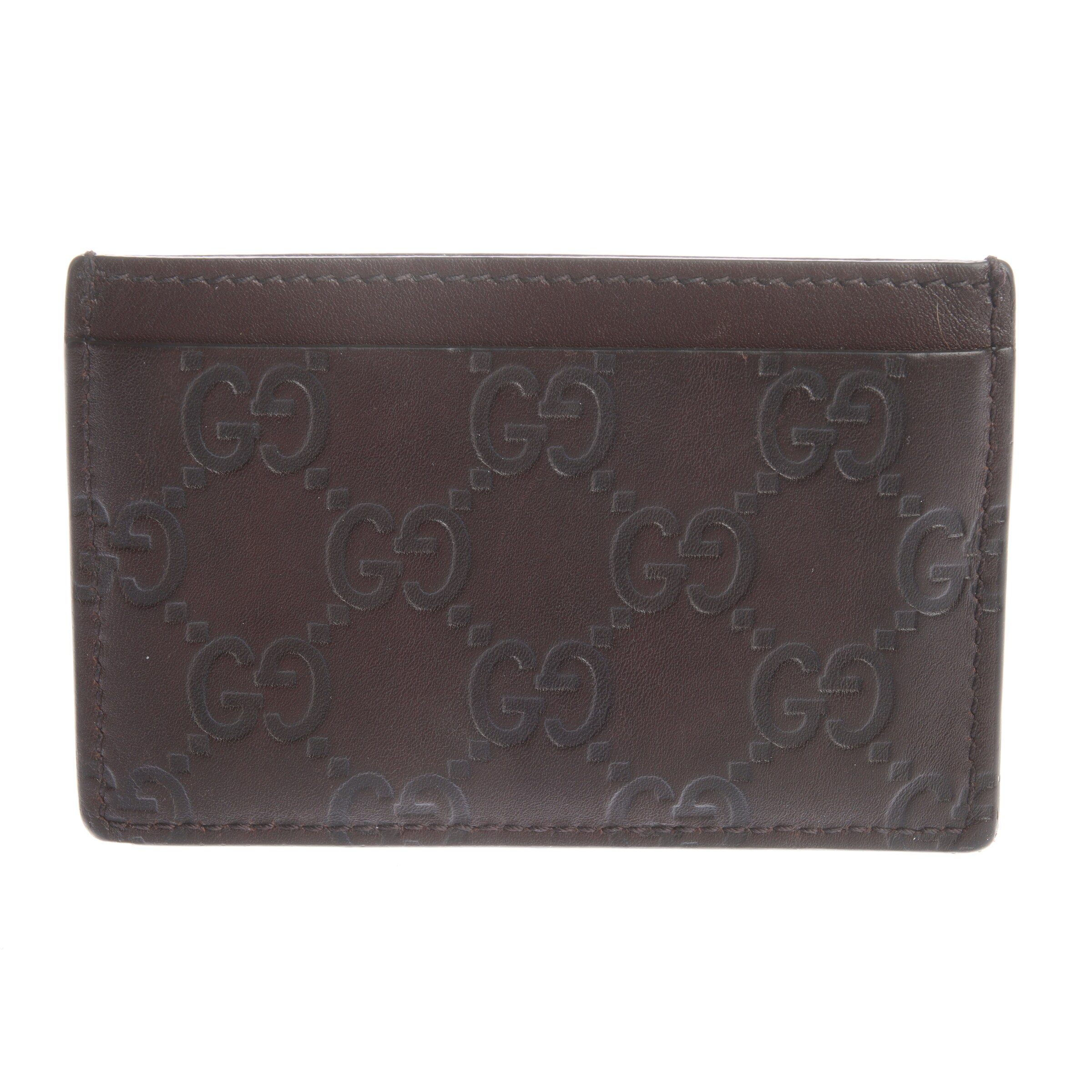 Gucci Small Leather Goods in One size in Brown: front