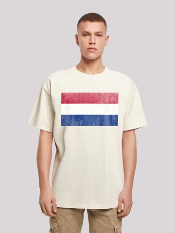 F4NT4STIC Shirt 'Netherlands' in Beige: voorkant