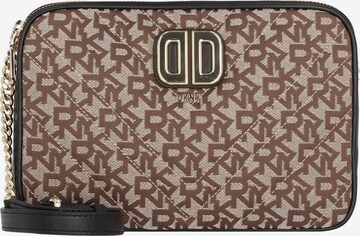 DKNY Crossbody Bag 'Delphine' in Brown: front
