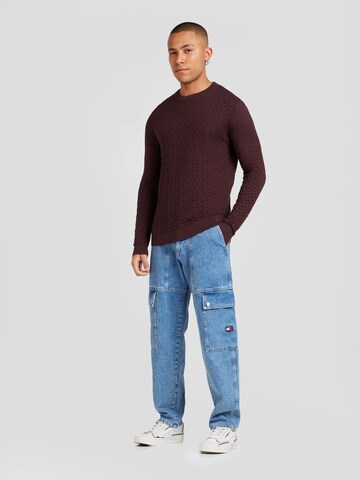 Pull-over Only & Sons en marron