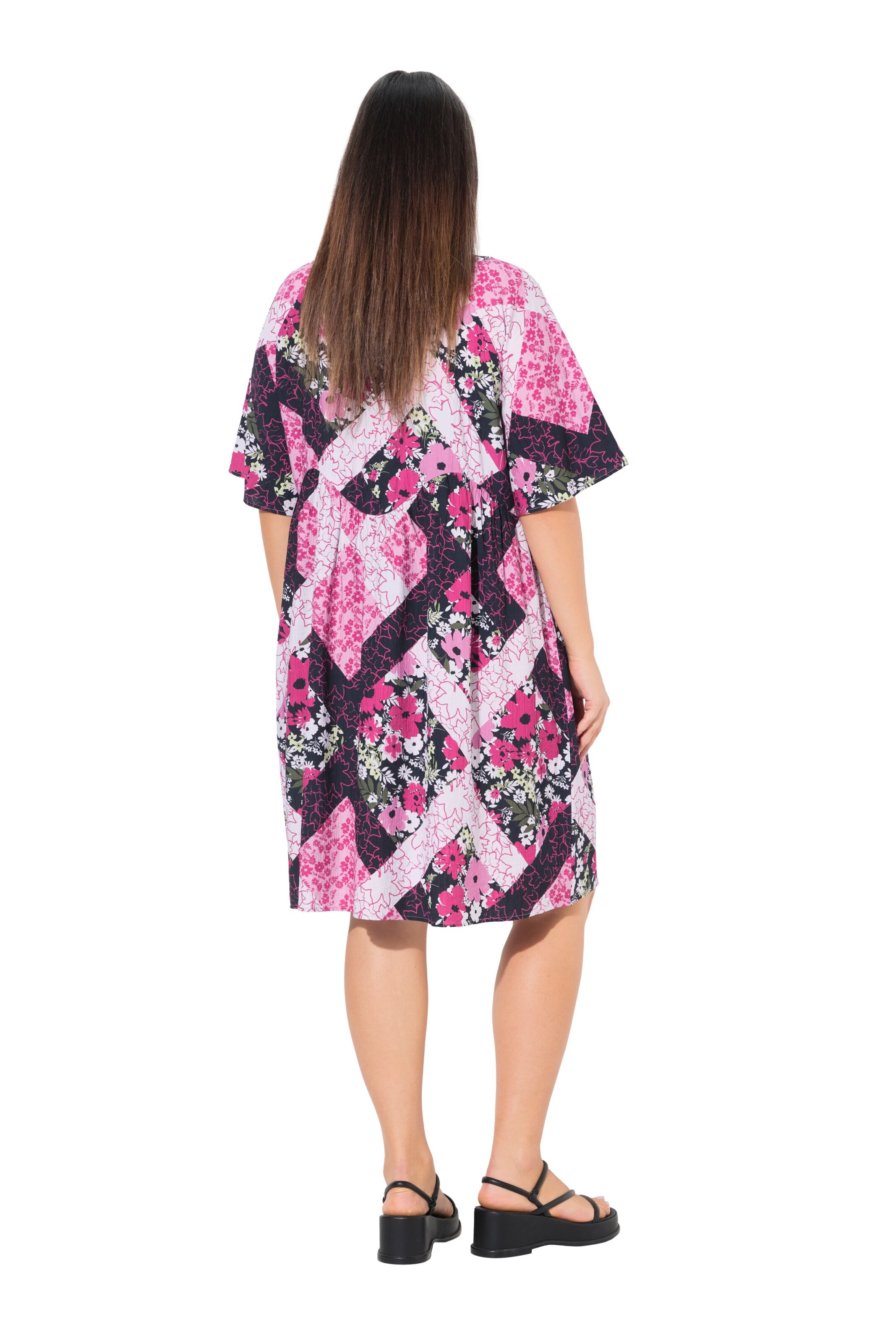 Ulla Popken Zomerjurk in Roze