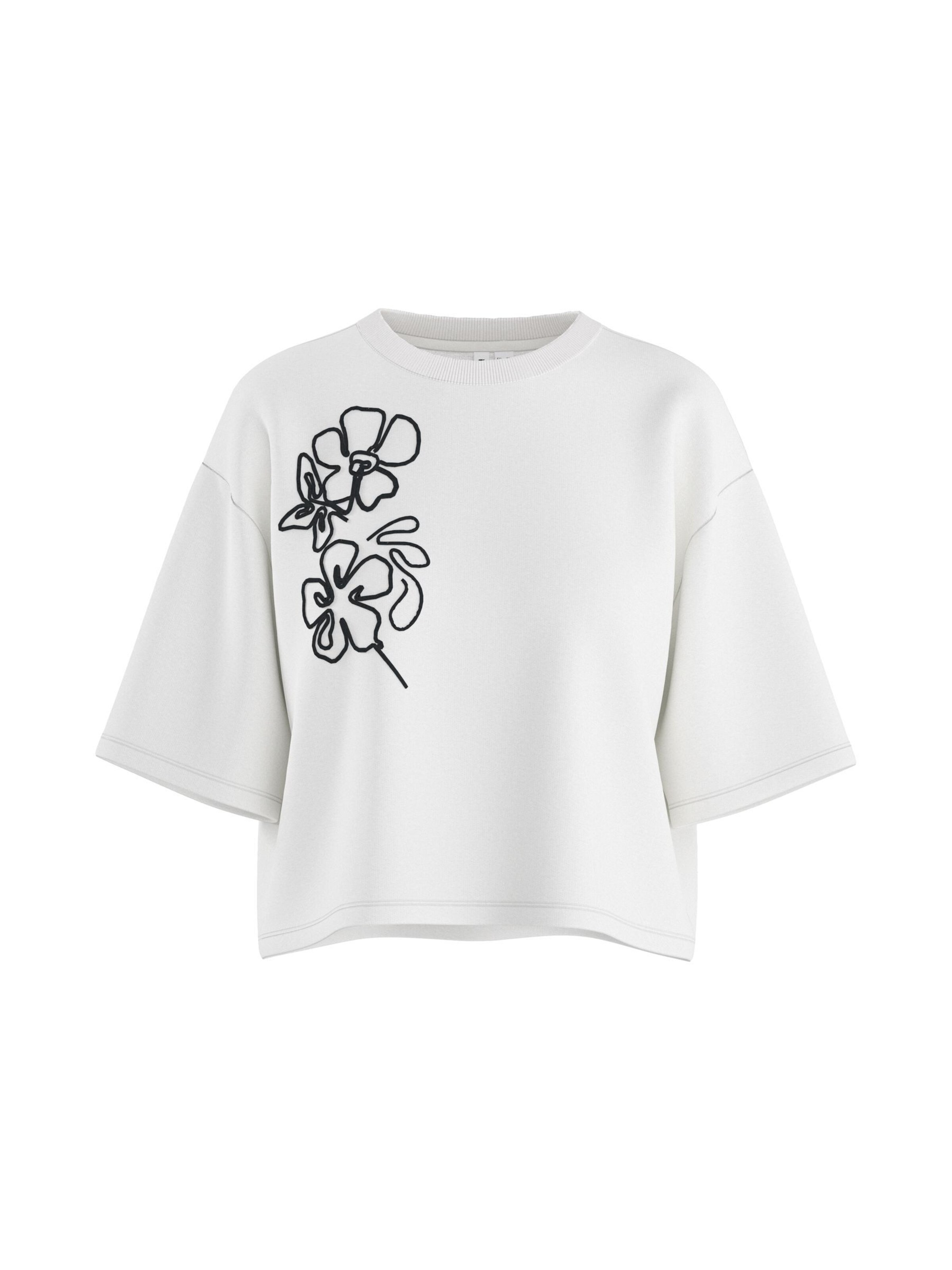 Maglietta di HYPEDROP in bianco: frontale