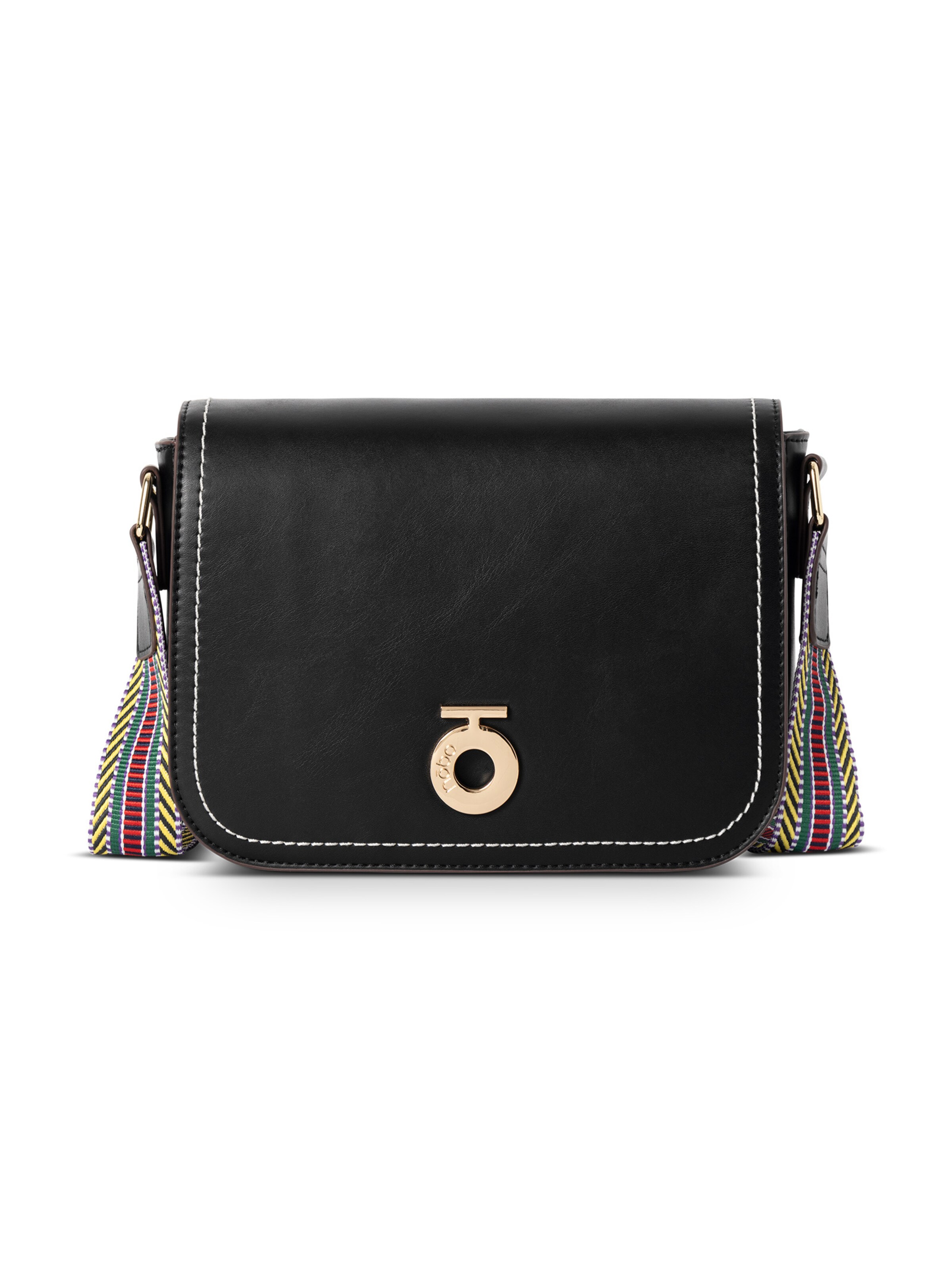 NOBO Crossbody Bag 'AETHER' in Black: front