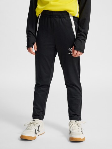 Hummel Slimfit Sportsbukser 'Lead 2.0' i sort: forside