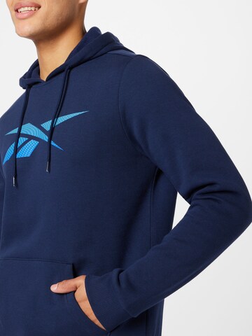 Reebok - Sweatshirt de desporto em azul