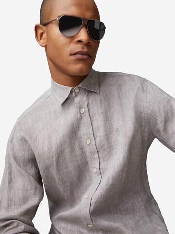 BOGNER Regular Fit Hemd 'Timi ' in Braun