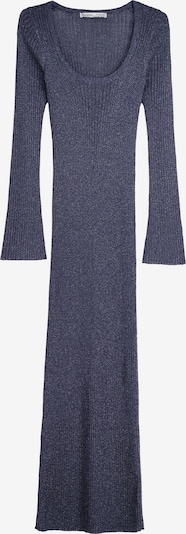 Bershka Úpletové šaty ve velikosti XS - modrá, Produkt