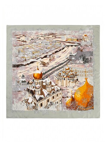 Vivi Idee Scarf 'Winterstadt' in Grey: front