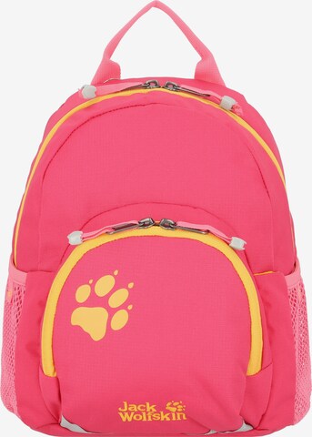 JACK WOLFSKIN Sports Backpack 'Buttercup' in Pink: front