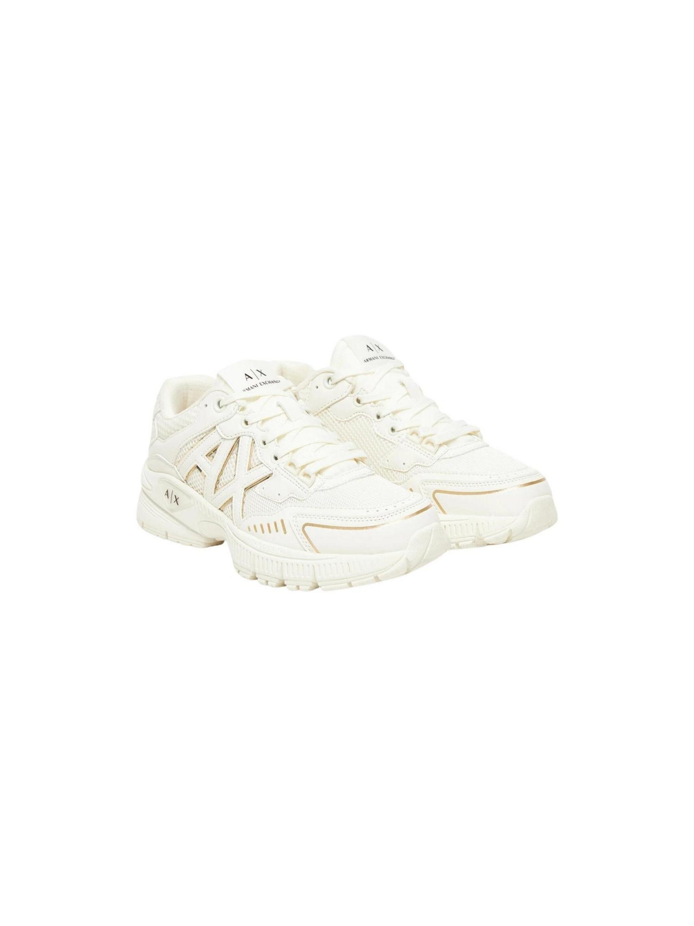 ARMANI EXCHANGE Sneaker low 'XW002153 AF22757' i hvid