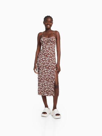 Bershka Summer dress in Brown