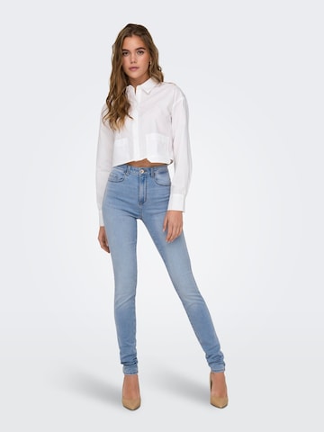 ONLY Skinny Jeans 'ROYAL' in Blauw