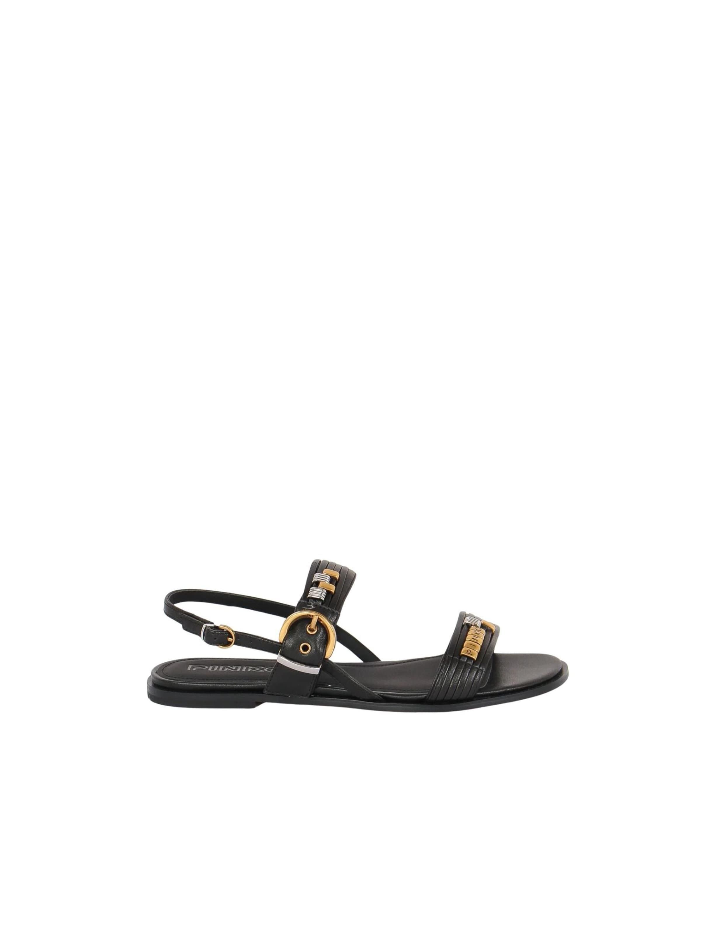 PINKO - Sandalias 'PINKO MILLY 08 SANDAL NAPPA Scarpe' en negro: frente