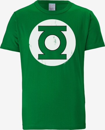 LOGOSHIRT Shirt in Groen: voorkant