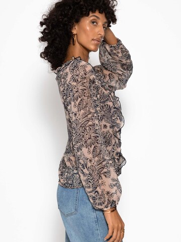 SASSYCLASSY Bluse‌‌‌ in Beige