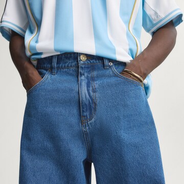 Largi Jeans 'Firebird Adicolor' de la ADIDAS ORIGINALS pe albastru