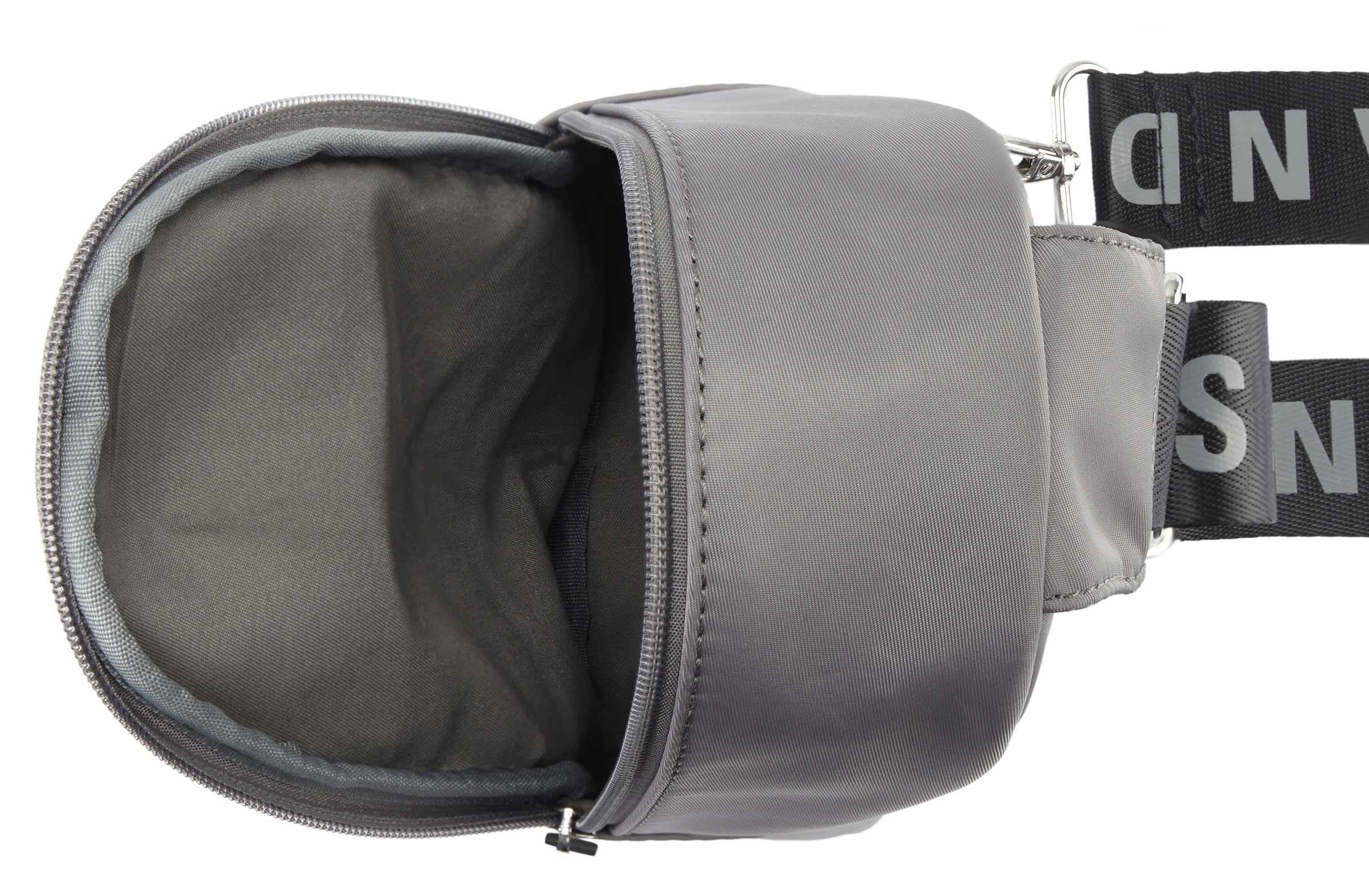 Elbsand Crossbody Bag in Grey: front