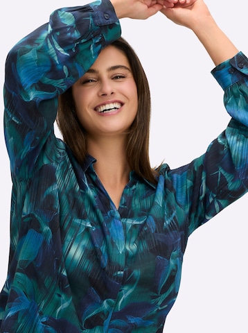 SHEEGO Блуза в синьо