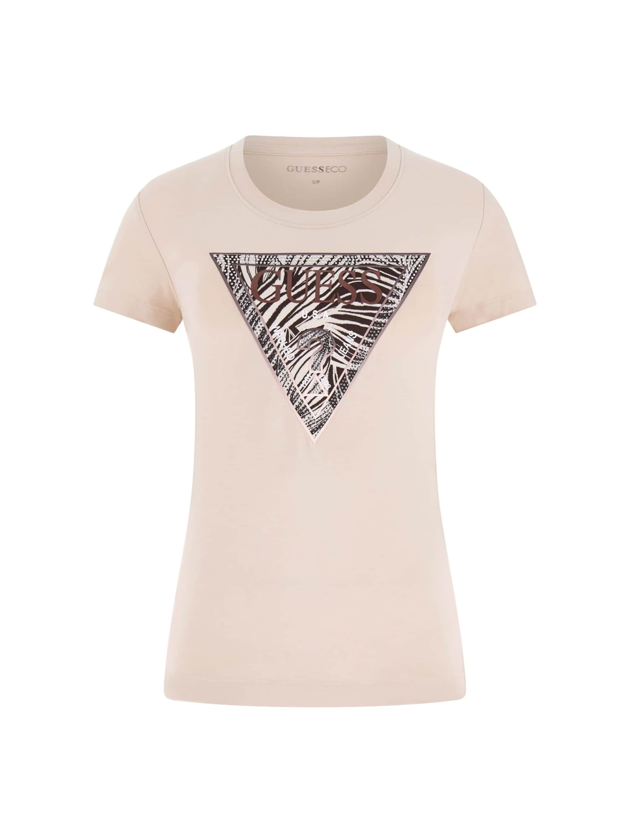 GUESS Shirt in Beige: front