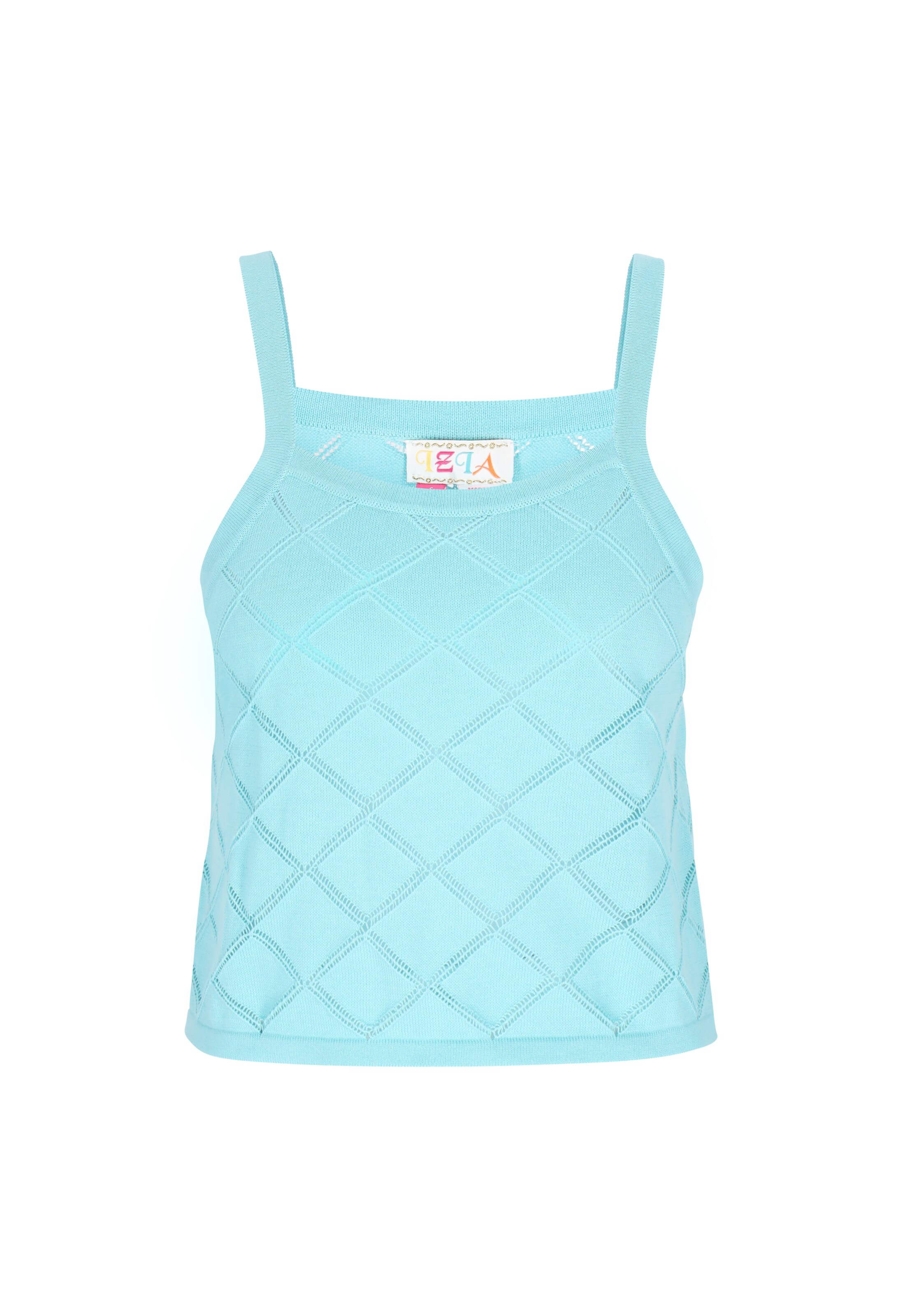 IZIA Topp i blåmelerad, Produktvy