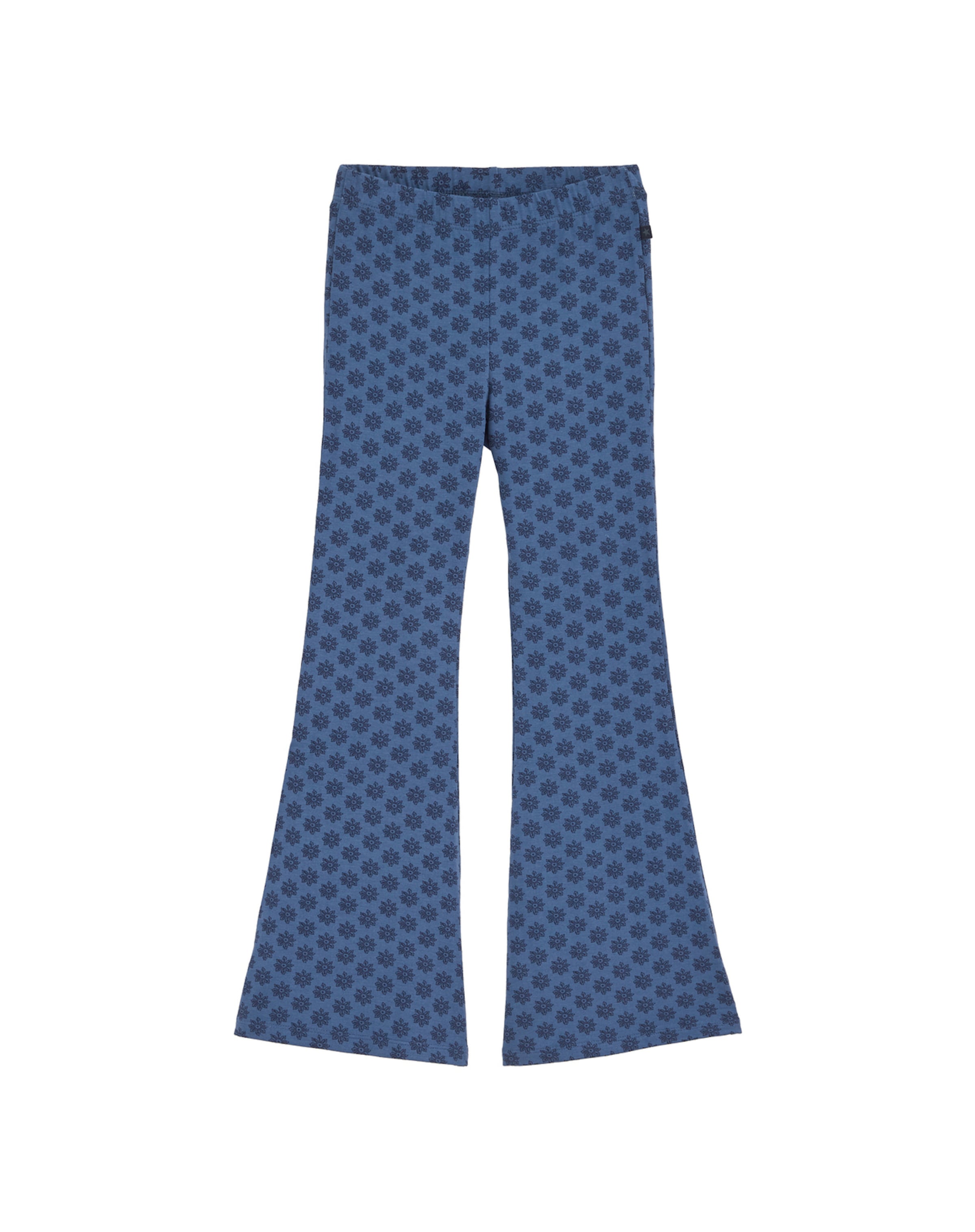 WE FashionFlared/zvonoliki kroj Hlače - plava boja: prednji dio