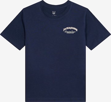 Jack & Jones Junior T-Shirt in Blau: Vorderseite