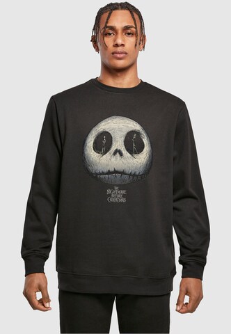 ABSOLUTE CULT Sweatshirt 'The Nightmare Before Christmas - Jacks Eyes' in Schwarz: Vorderseite