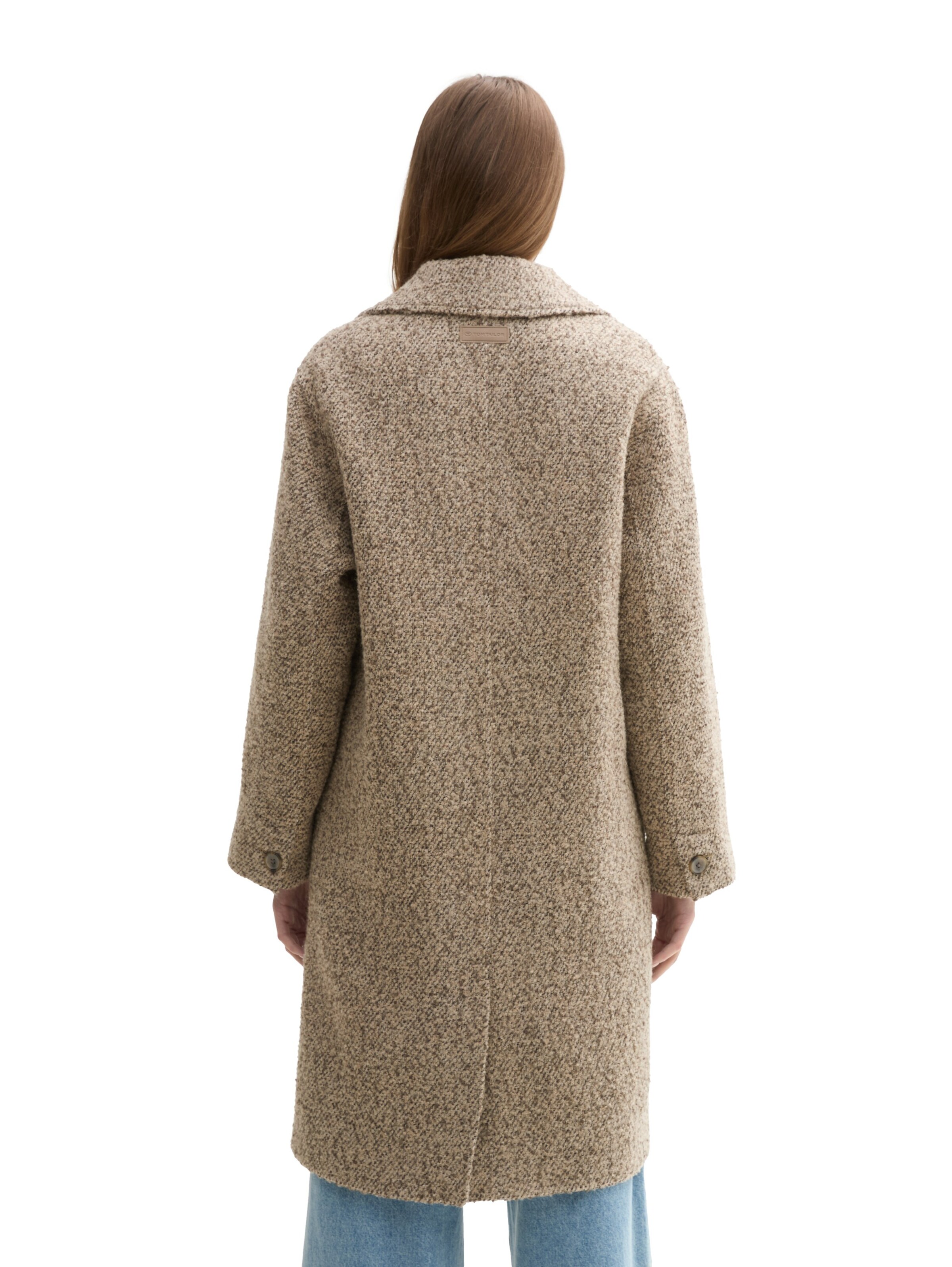 TOM TAILOR Mantel in Beige