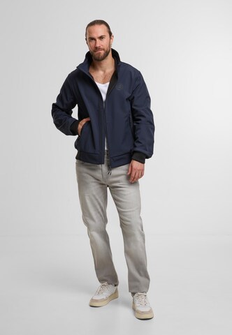 INDICODE JEANS Jacke 'Route' in Blau