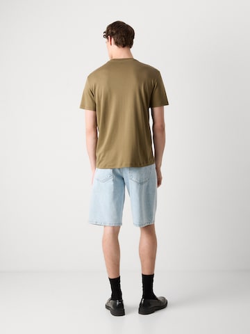 Calvin Klein Shirt in Green: back