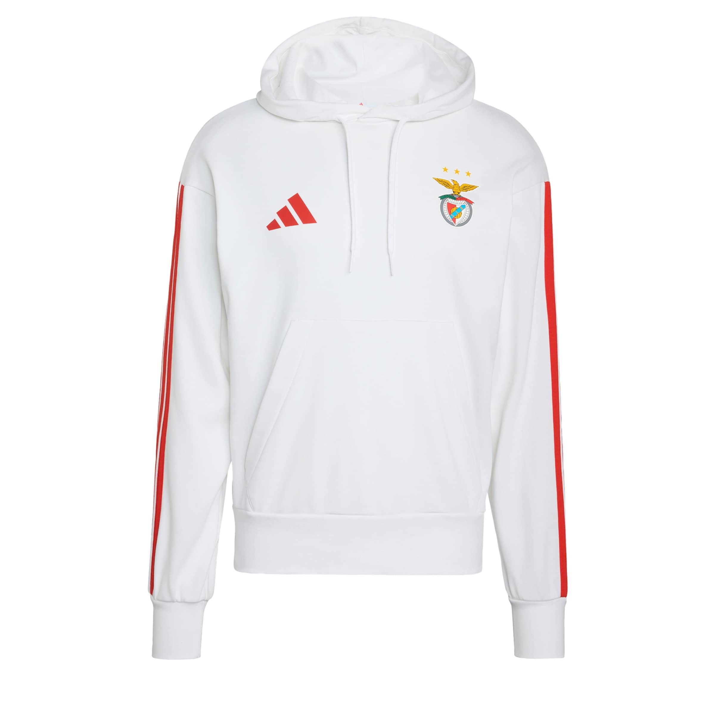 Felpa sportiva 'Benfica Lissabon' di ADIDAS PERFORMANCE in bianco: frontale