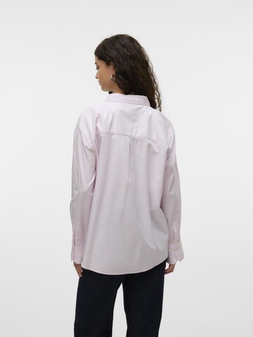 VERO MODA Blouse 'VMIda' in Roze