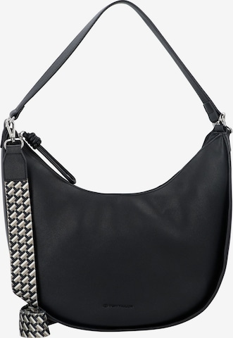 TOM TAILOR Shoulder bag 'Tatiana' in Black: front