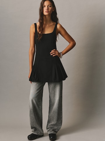 Pull&Bear Jurk in Zwart