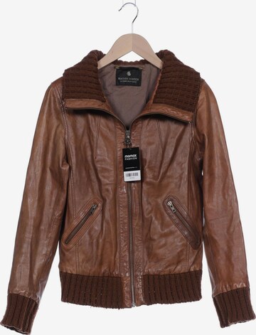 MAISON SCOTCH Jacket & Coat in M in Brown: front