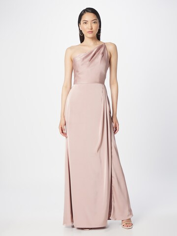 Laona Evening Dress in Pink: front