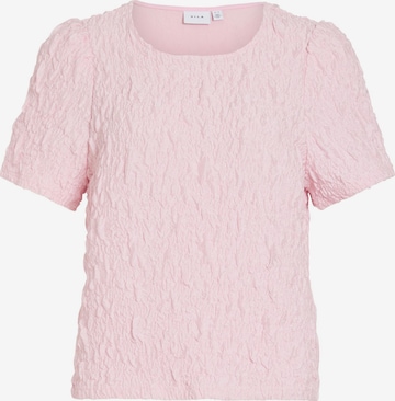 T-shirt ' VISOPHIA ' VILA en rose : devant