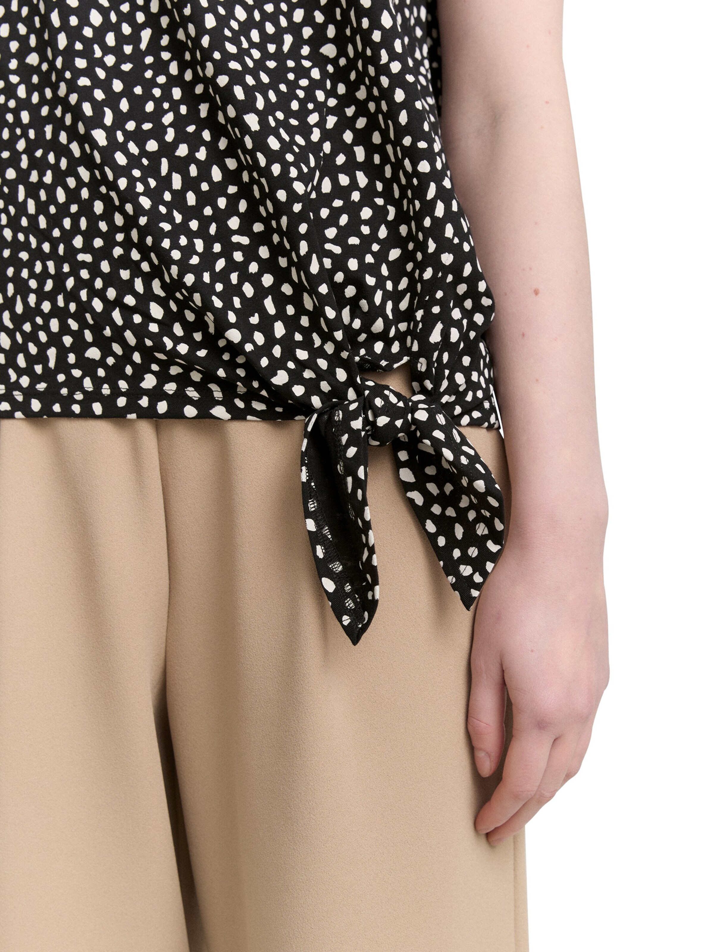 TOM TAILOR DENIM Μπλουζάκι σε μαύρο