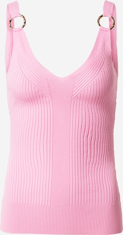 River Island Knitted top in Pink: front