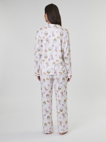 Loungeable Pajama in White