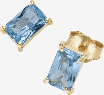 Orecchini di Luigi Merano in blu: frontale